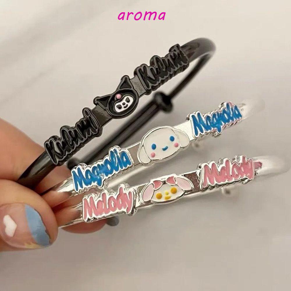 AROMA Vòng Tay Hoạt Hình Melody Có Thể Điều Chỉnh Kullomi Cho Bé Gái