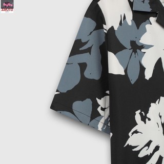 Men's shirt breathable fabric pattern Regular floral pattern