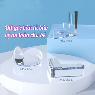 [HCM]Combo 10 Bọc góc cạnh bàn hình vuông bằng silicon tiện lợi an toàn cho bé-GL602