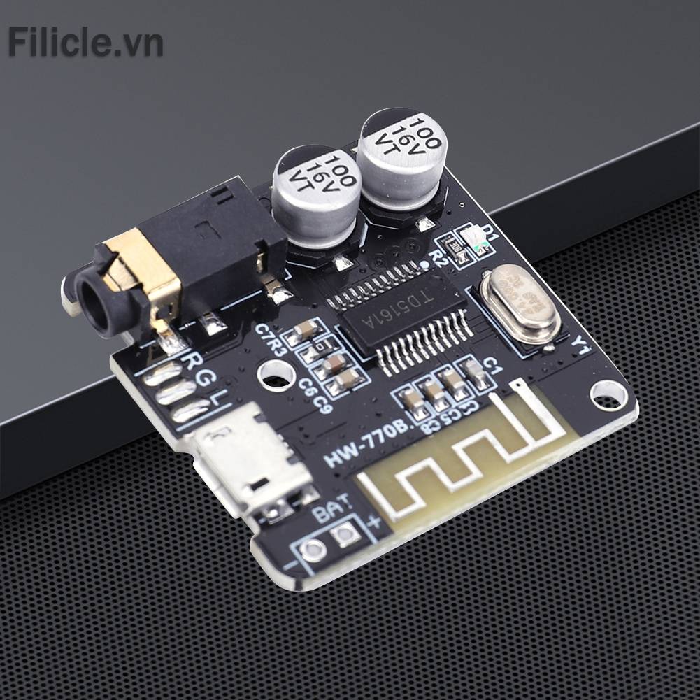 Bảng Mạch Giải Mã Âm Thanh MP3 Bluetooth 5.0 3.7-5V Chuyên Dụng
