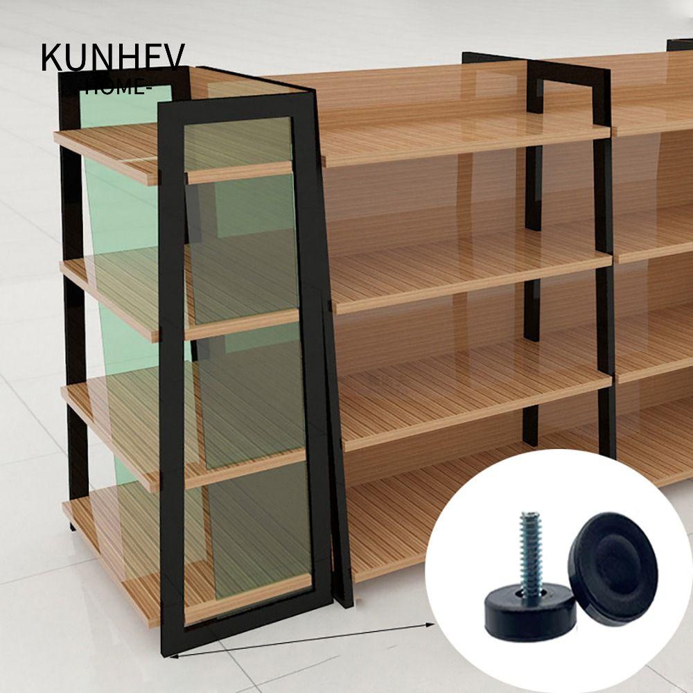 KUNHEV Chân Bàn Nâng Chiều Cao 1 / 4 &quot;- 18 Kèm Ốc Vít Chữ T Chuyên Dụng Cho Nội Thất