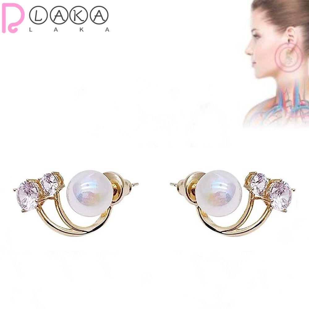 LAKAMIER Khuyên Tai Châm Cứu Từ Tính Chất Lượng Cao