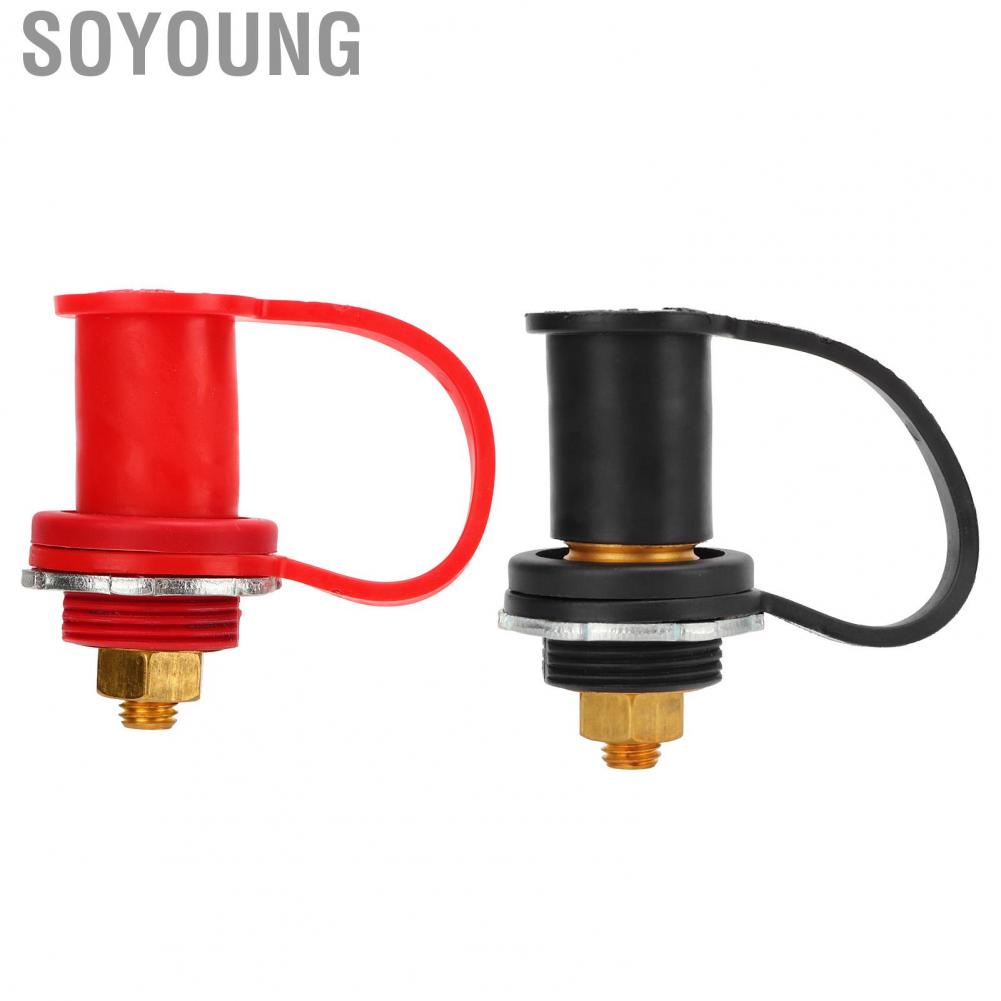 Soyoung Post Color Coded Terminal Stud Rustproof 3/8 in Stable for Cars Boats
