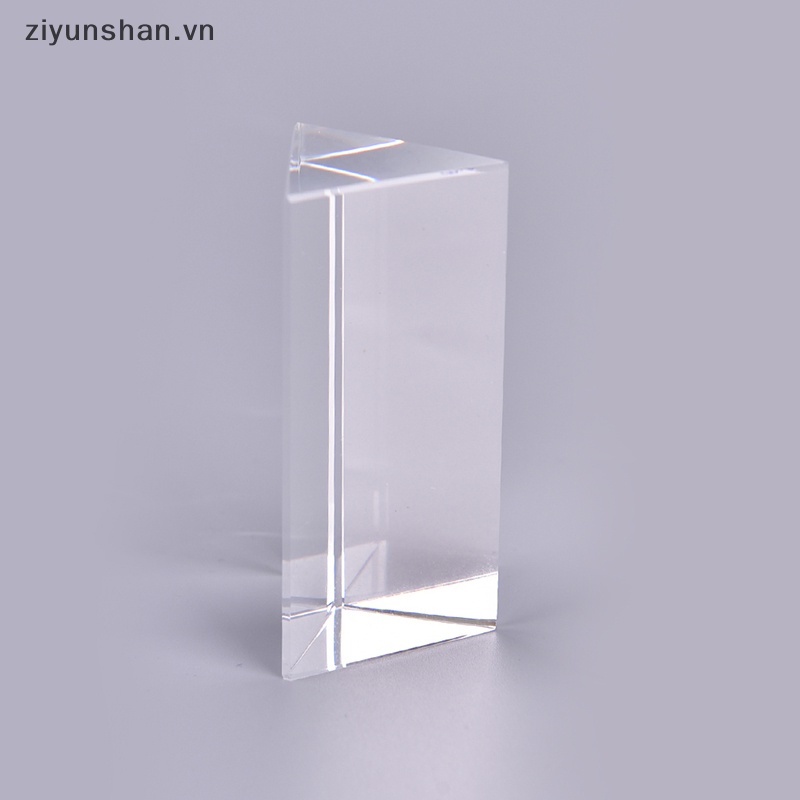 Khối Lăng Kính Tam Giác Bằng Thủy Tinh ziyunshan 30 * 30 * 60mm BK7