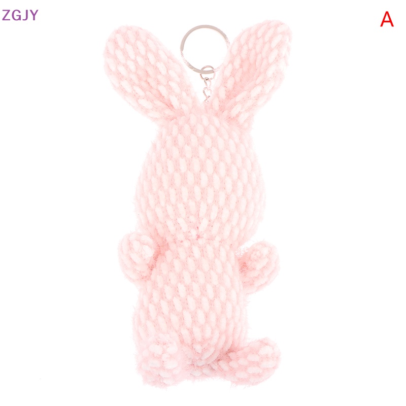 Móc Khóa Hình Thỏ Nhồi Bông Mềm Mại Dễ Thương Mới