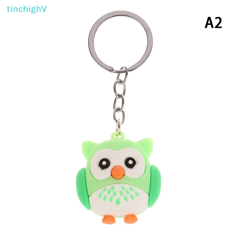 [TinchighV] 1 Móc Khóa Hình Cú Mèo Dễ Thương Sáng Tạo DIY