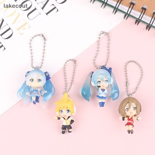 1 móc khóa hình hatsune miku dễ thương 4cm