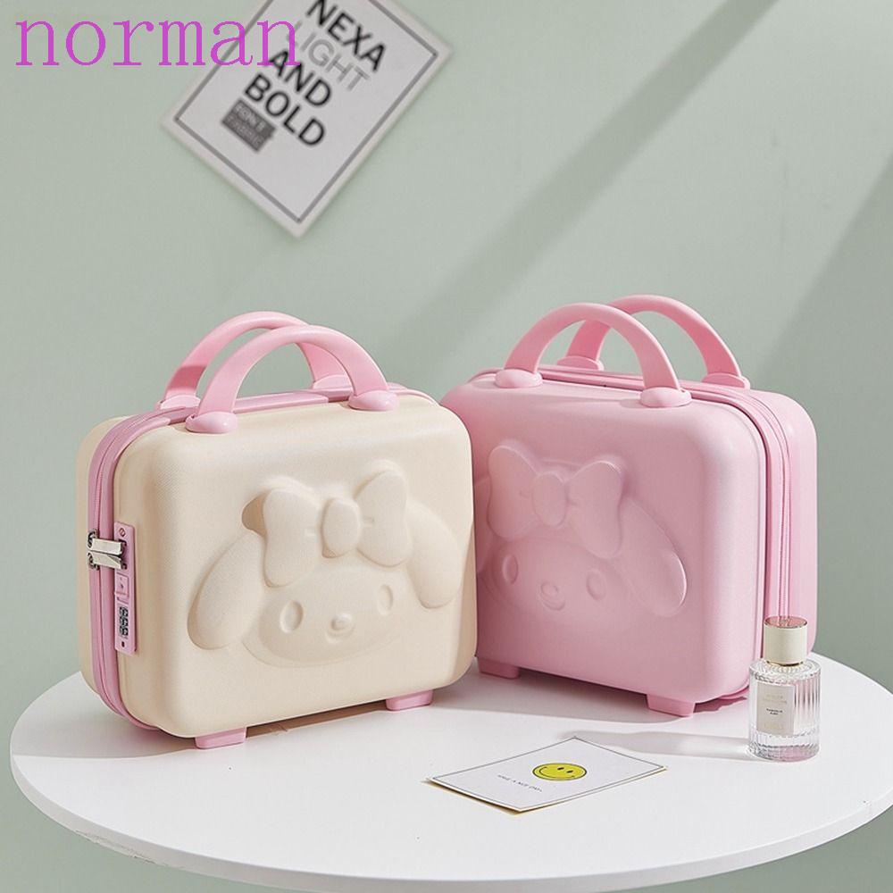 NORMAN Túi Đựng Đồ Dùng Vệ Sinh Cá Nhân Hình Thỏ Hoạt Hình Sức Chứa Lớn Tiện Dụng