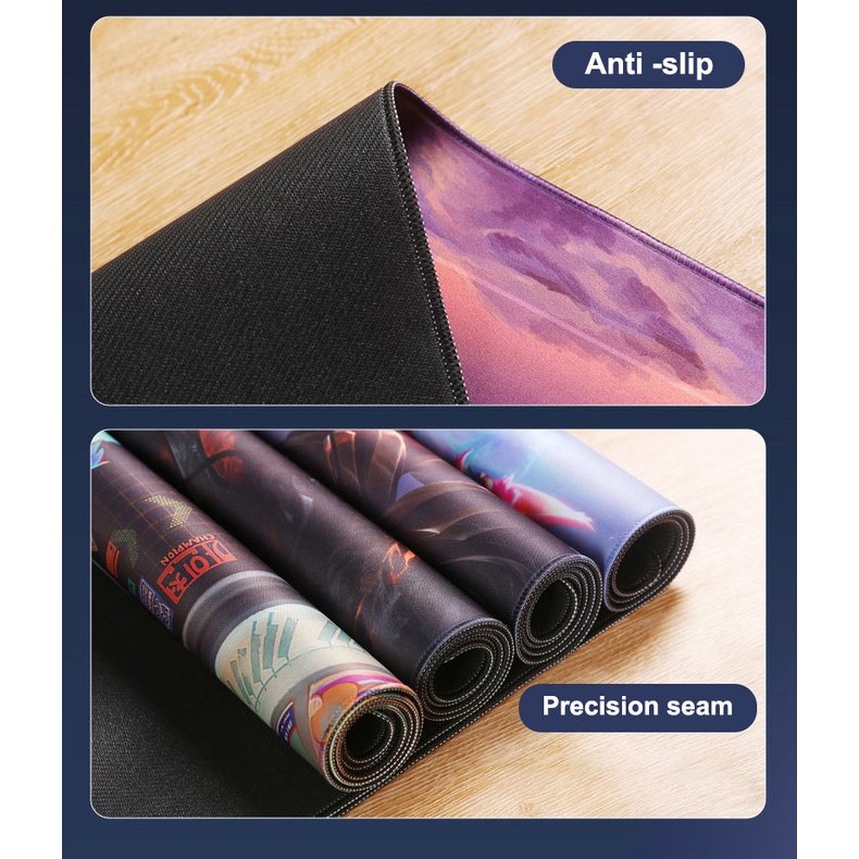 Tấm Lót Chuột Và Bàn Phím Máy Tính Họa Tiết Anime Violet Evergarden Violet Xxl