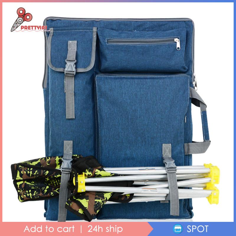 Ba Lô Đeo Vai Đựng Bảng Màu Sơn Nghệ Thuật Có Dây Đeo Vai Điều Chỉnh Được