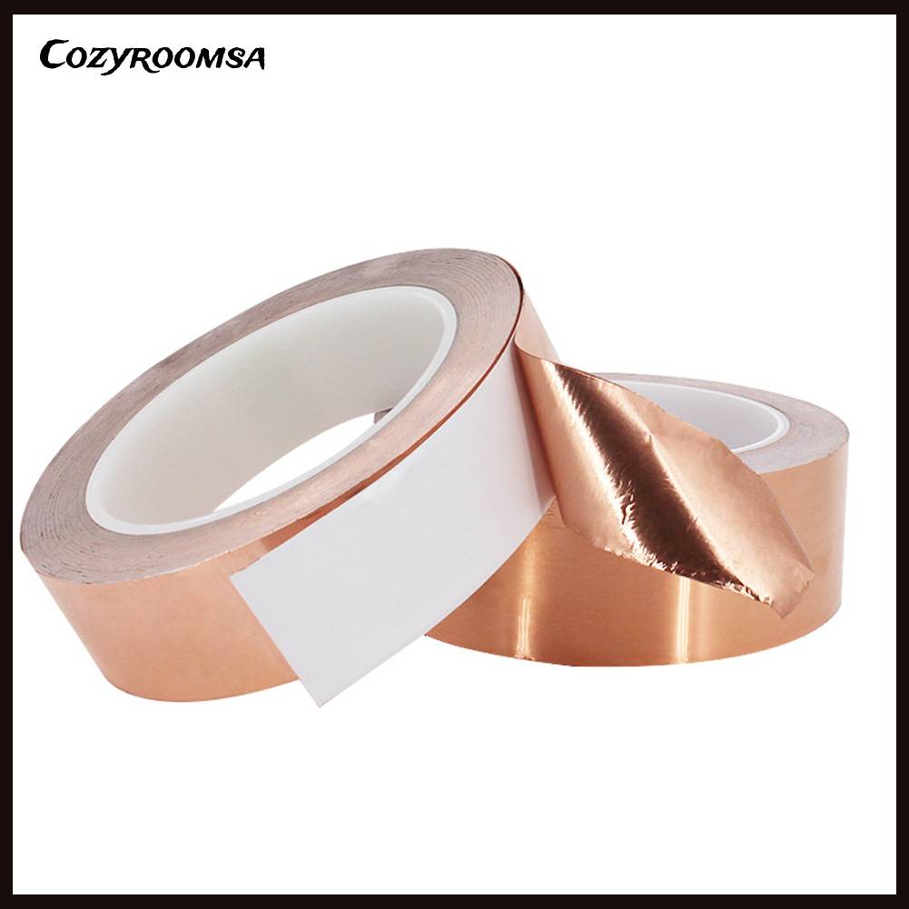 Băng Keo Lá Đồng Chịu Nhiệt Độ Cao Bảo Vệ An Toàn Cho EMI RFI