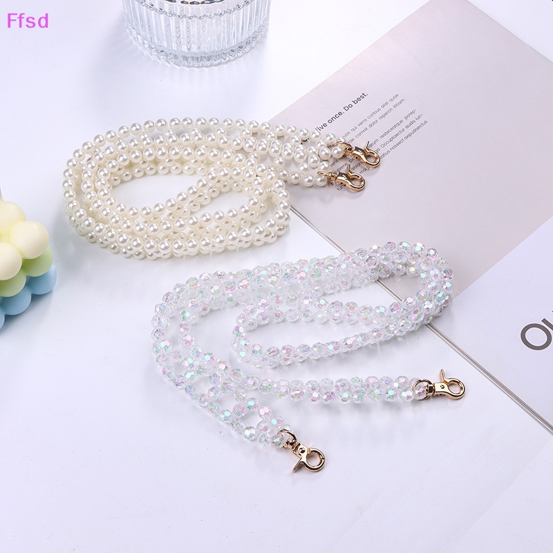 Dây Đeo Túi Xách Mở Rộng Đính Ngọc Trai Thanh Lịch Kiểu Pháp {Ffsd}