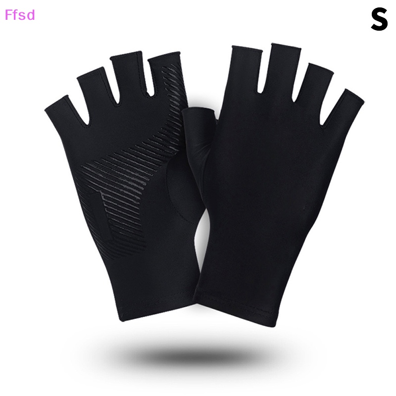 {Ffsd} Mới Găng Tay Lái Xe Mô Tô Thể Thao Chống Trượt Băng Lụa Mỏng Thoáng Khí Cảm Ứng Màn Hình Cảm Ứng Chống Tia Uv Bả
