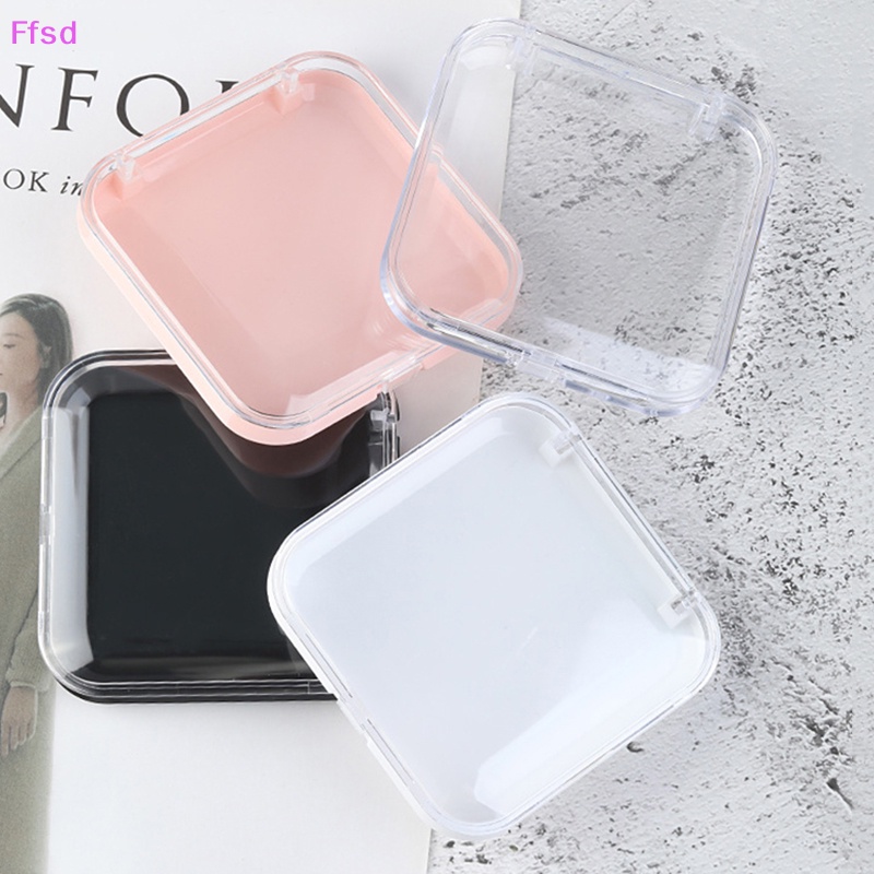 {Ffsd} Hộp Nhựa Trong Suốt Đựng Móng Tay Giả Dạng Nhấn Đựng Trưng Bày DIY * Bán Chạy