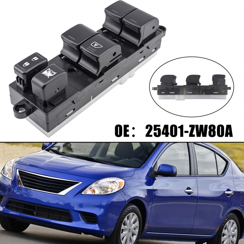 Công Tắc Điều Khiển Xe Hơi Nissan Versa 2010-2012 25401-ZW80A