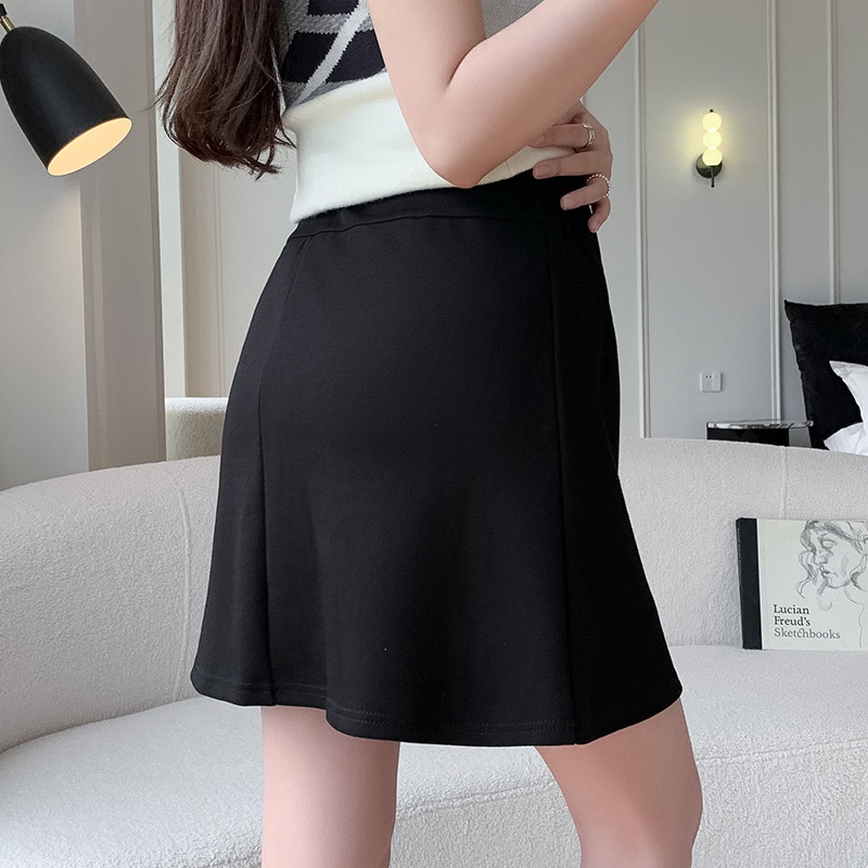 Chân Váy Chữ a Xẻ Tà Thời Trang Cho Mẹ Bầu