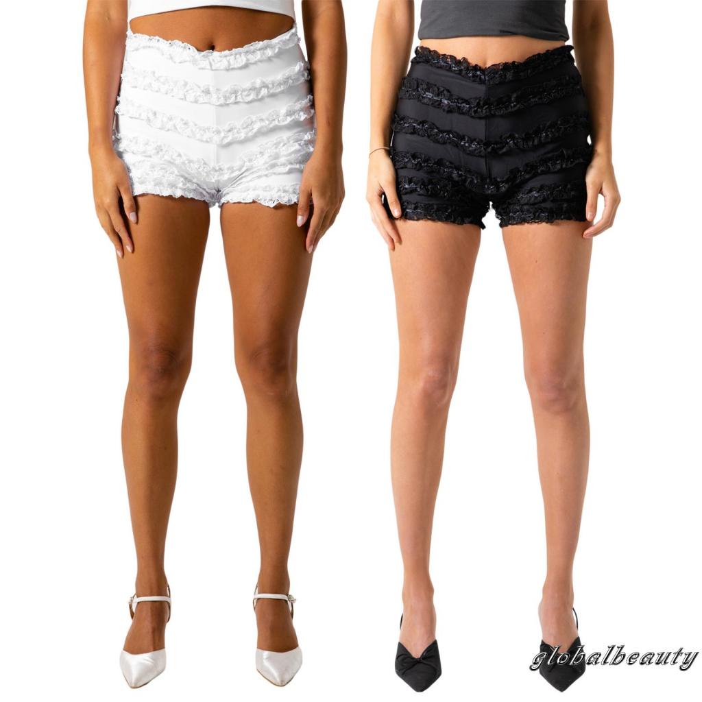 Quần Short Dáng Ôm Co Giãn Màu Sắc Thời Trang Mùa Hè Cho Nữ