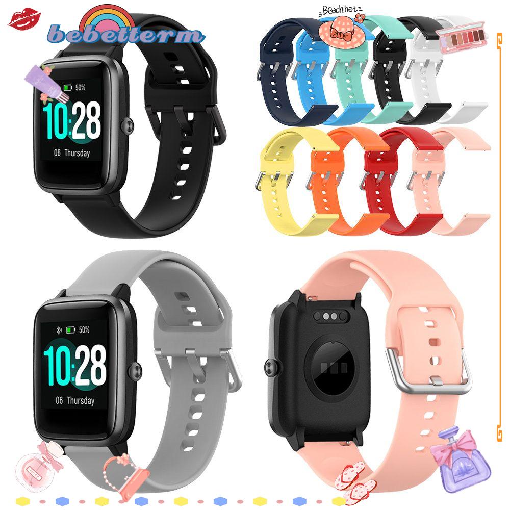 BEBETTERM Dây Đeo Đồng Hồ Thay Thế Bằng Silicone Điều Chỉnh Được Cho ID205L