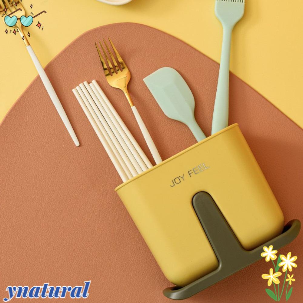 Hộp Đựng Đũa Bằng Nhựa Màu Vàng Mới Đa Năng