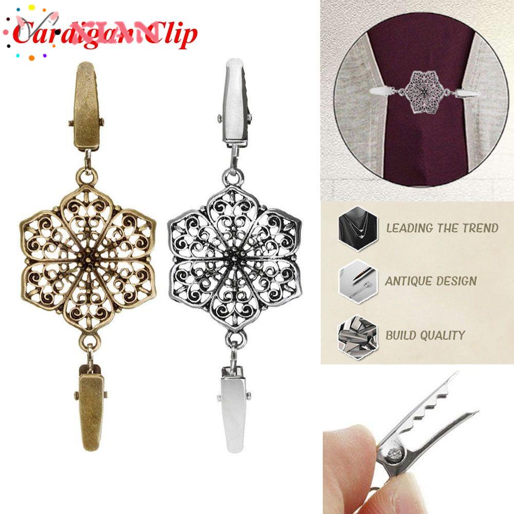 XIANTIN Kẹp Cài Áo Hình Lục Giác Họa Tiết Mới