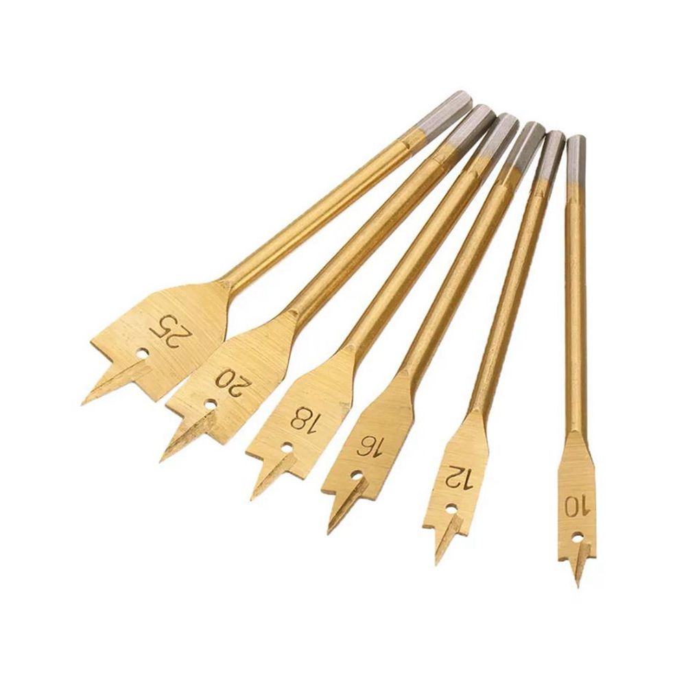 Bộ 6 mũi khoan lỗ Krachtige 10 / 12 / 16 / 18 / 20 / 25 mm