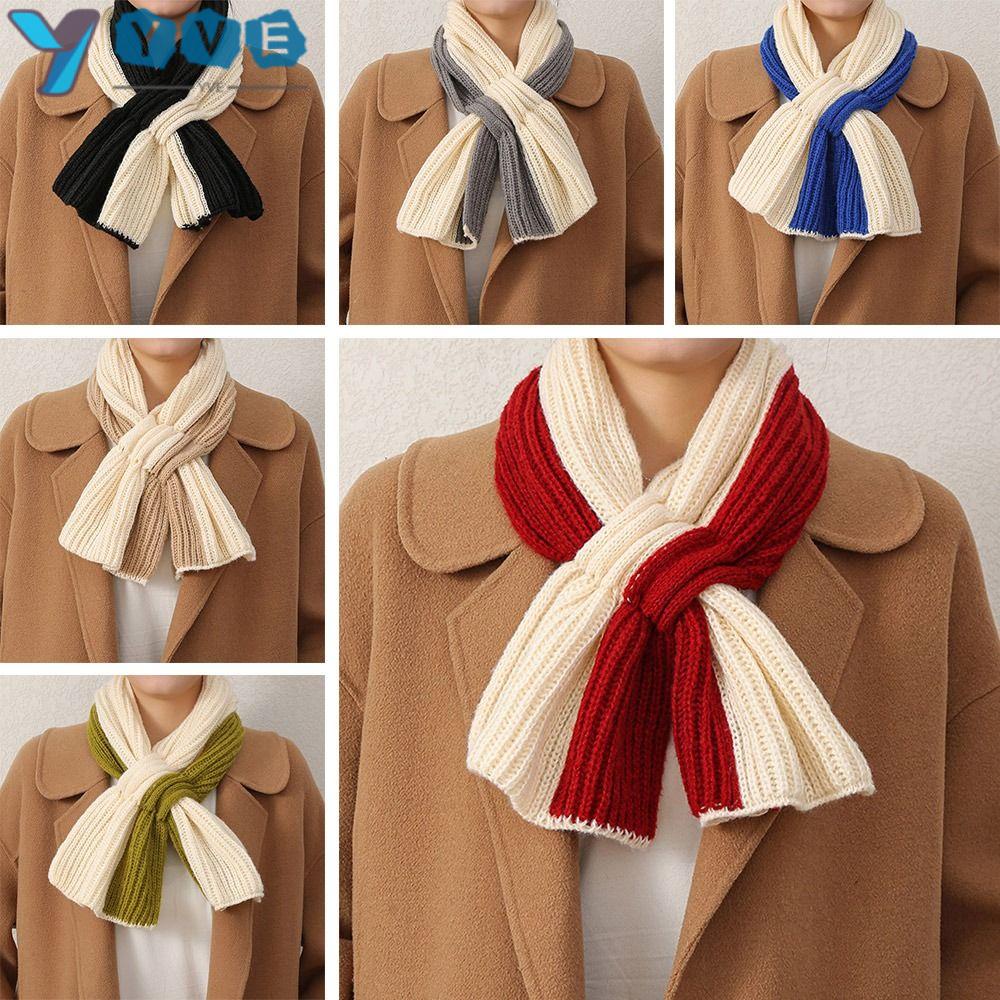 YVE Khăn Choàng Cổ Giữ Ấm Mùa Đông Thanh Lịch