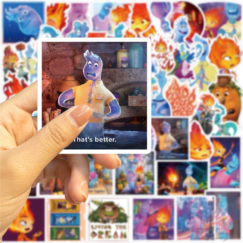 ❉ Miếng Dán Trang Trí Dòng 01 Độc Đáo Sáng Tạo ❉ Bộ 50 Sticker Chống Thấm Nước Họa Tiết Doodle Hợp Thời Trang
