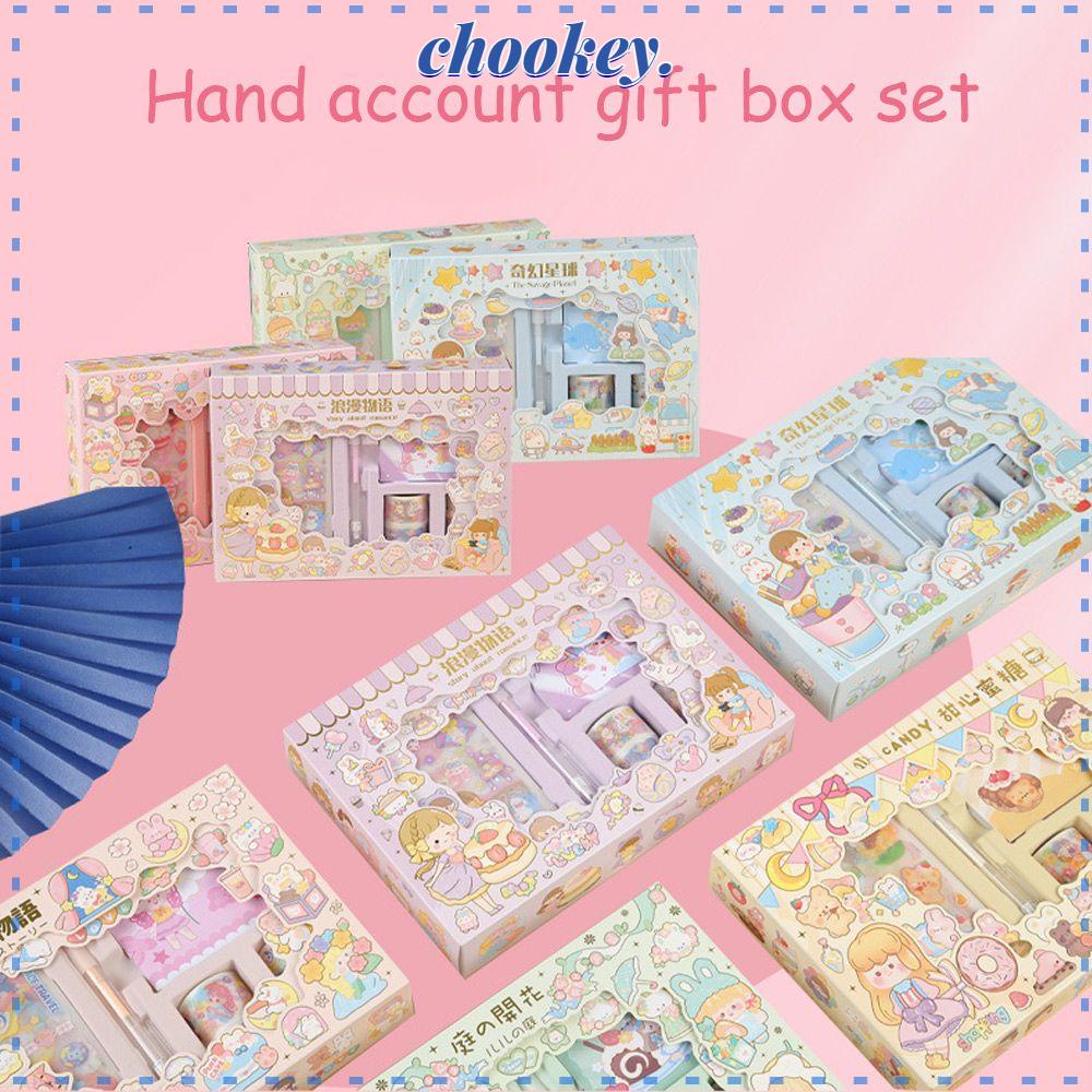 CHOOKEY Bộ Sticker Dán Trang Trí Sổ Tay / Nhật Ký DIY