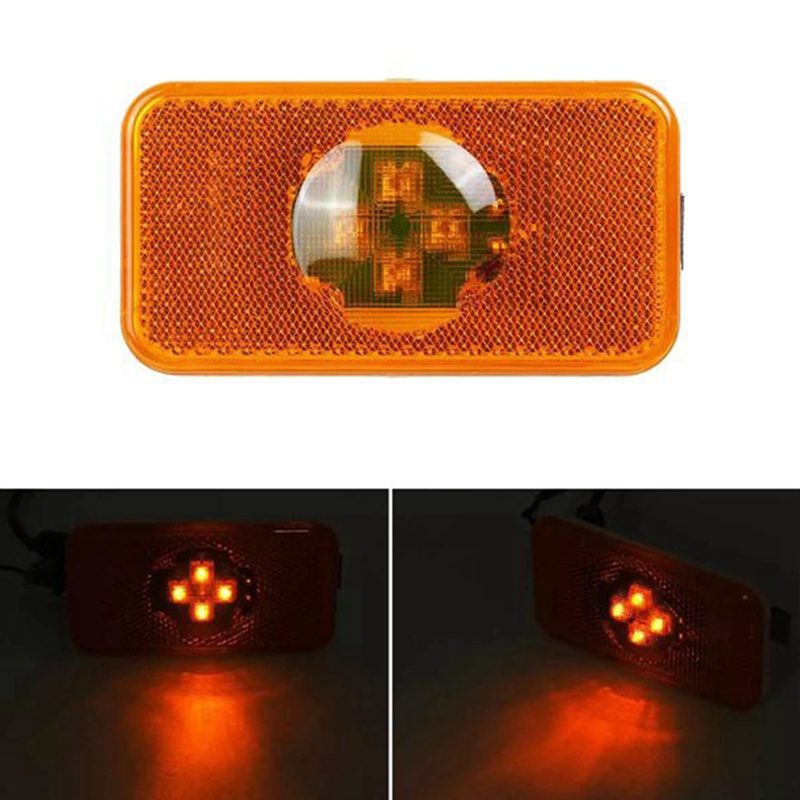 Bộ 10 Đèn LED 24V 4 Bóng Chuyên Dụng Cho Xe Tải Volvo FM / FH