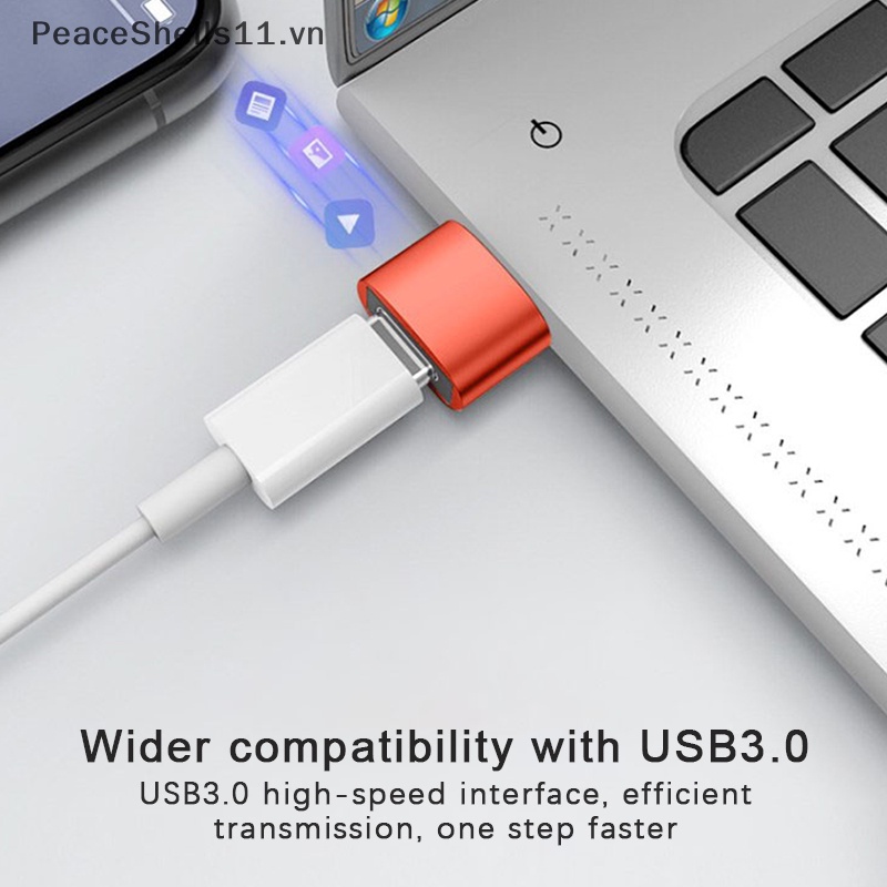 Đầu Chuyển Đổi 6A USB Sang Type C OTG USB-C