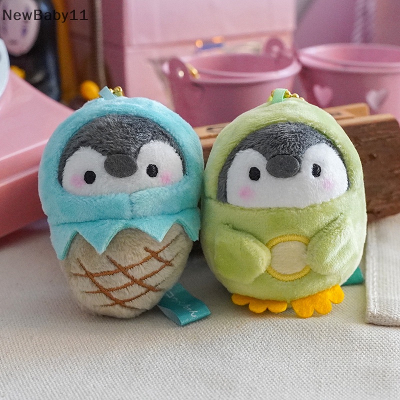 Móc Khóa Hình Chim Cánh Cụt Nhồi Bông Dễ Thương