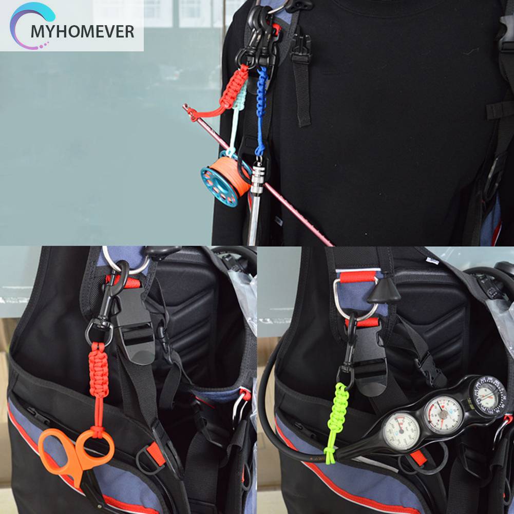 Móc Khóa An Toàn Bằng Thép Không Gỉ Bền Bỉ Dùng Khi Đi Lặn