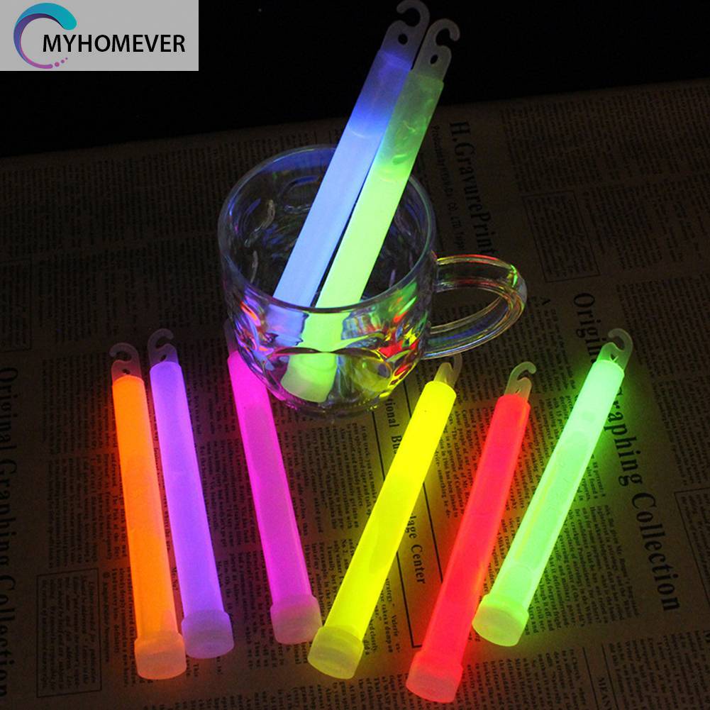 Bộ 10 Que Phát Sáng 6 Inch Chống Thấm Nước