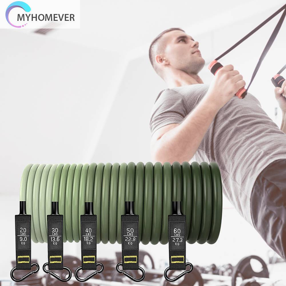 Set 11 Dụng Cụ Dây Kéo Đàn Hồi Hỗ Trợ Tập Thể Hình Chống Trượt