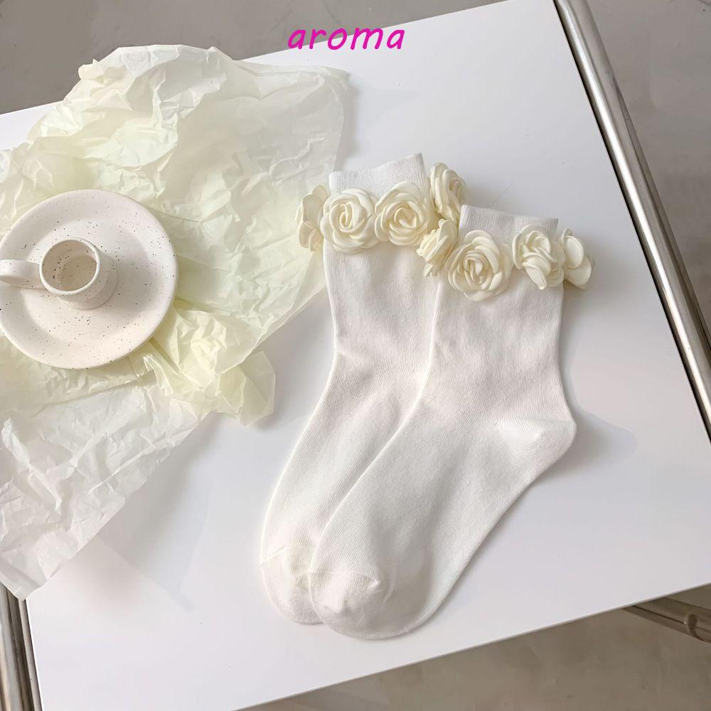 AROMA Tất Thời Trang Mùa Xuân Lolita Ngọt Ngào Dành Cho Nữ