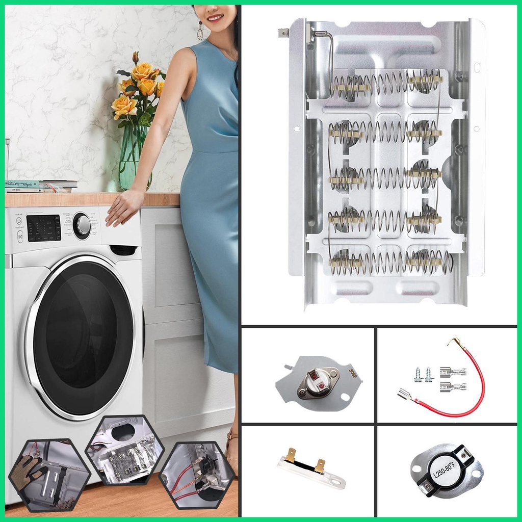 Bộ 9 Phụ Kiện Cắt Nhiệt Cho Máy Sấy jiwvn