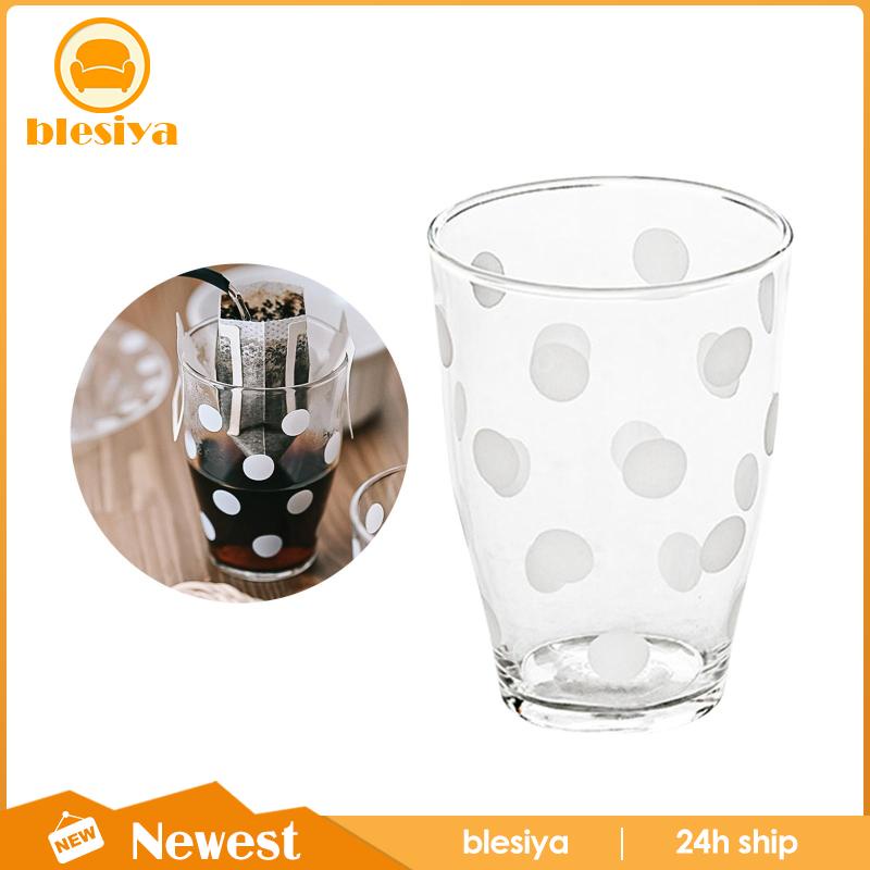 Kính Ly Thủy Tinh Trong Suốt Phong Cách Vintage