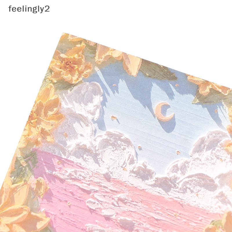 [Hàng Có Sẵn] Giấy Ghi Chú Tự Làm Không Dính Phong Cách Đồng Quê Nhỏ Tươi Mới (F)