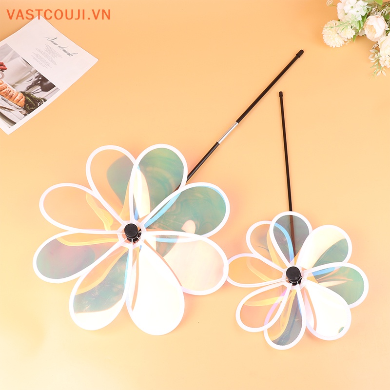 1 Cánh Gió Hình Hoa Hướng Dương Đính Kim Sa Nhiều Màu Có Thể Gấp Gọn Dùng Trang Trí Sân Vườn / Cắm Trại / Dã Ngoại