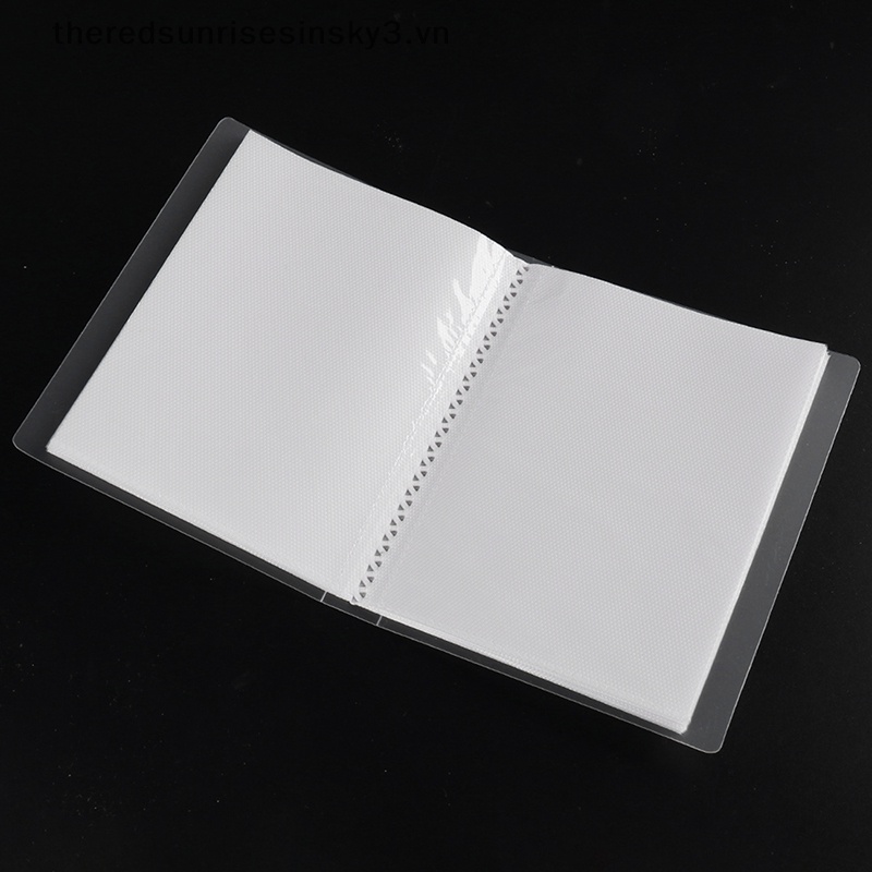 Album Đựng Phụ Kiện Làm Móng Nghệ Thuật Trong Suốt 40 / 80 / 84 Ngăn