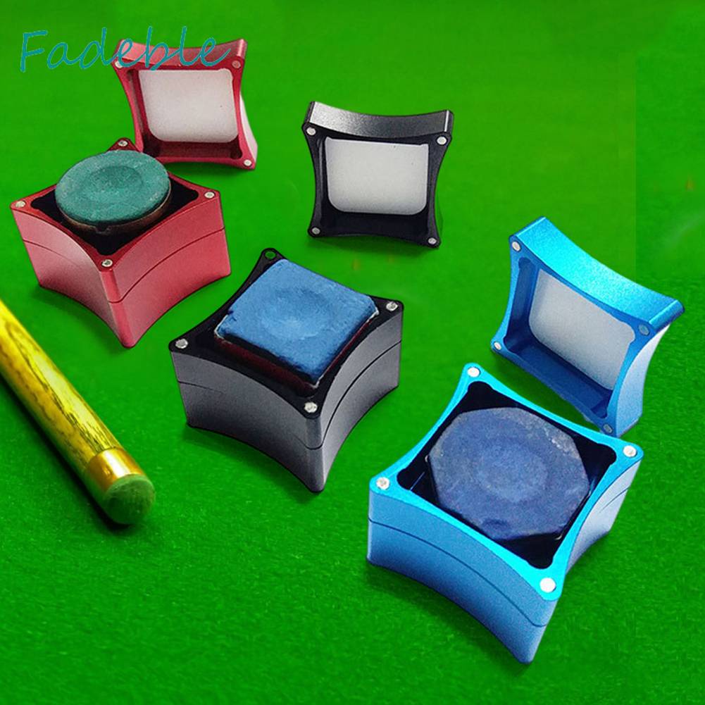 Hộp Phấn Đánh Bida Kim Loại 3 Tầng Siêu Bền Tiện Dụng