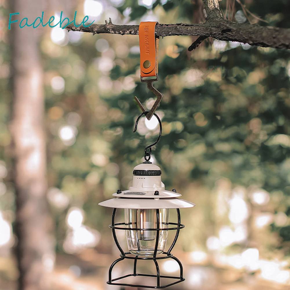 Móc Treo Đồ Bằng Da PU Đa Năng Tiện Dụng Khi Đi Cắm Trại