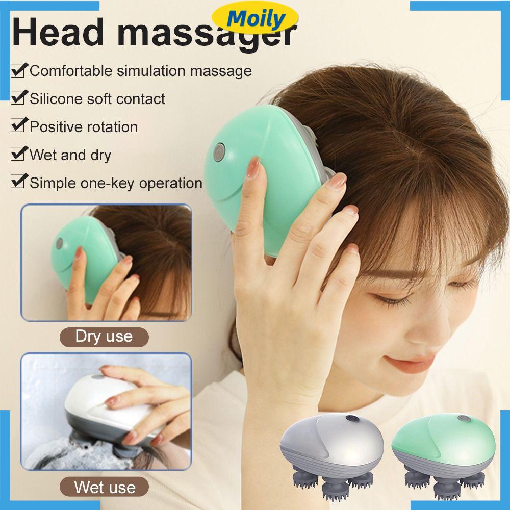 MOILYVN Máy Mát Xa Cơ Thể Hình Mèo Bằng Nhựa Mini Màu Xanh Lá Dùng Cho Nữ