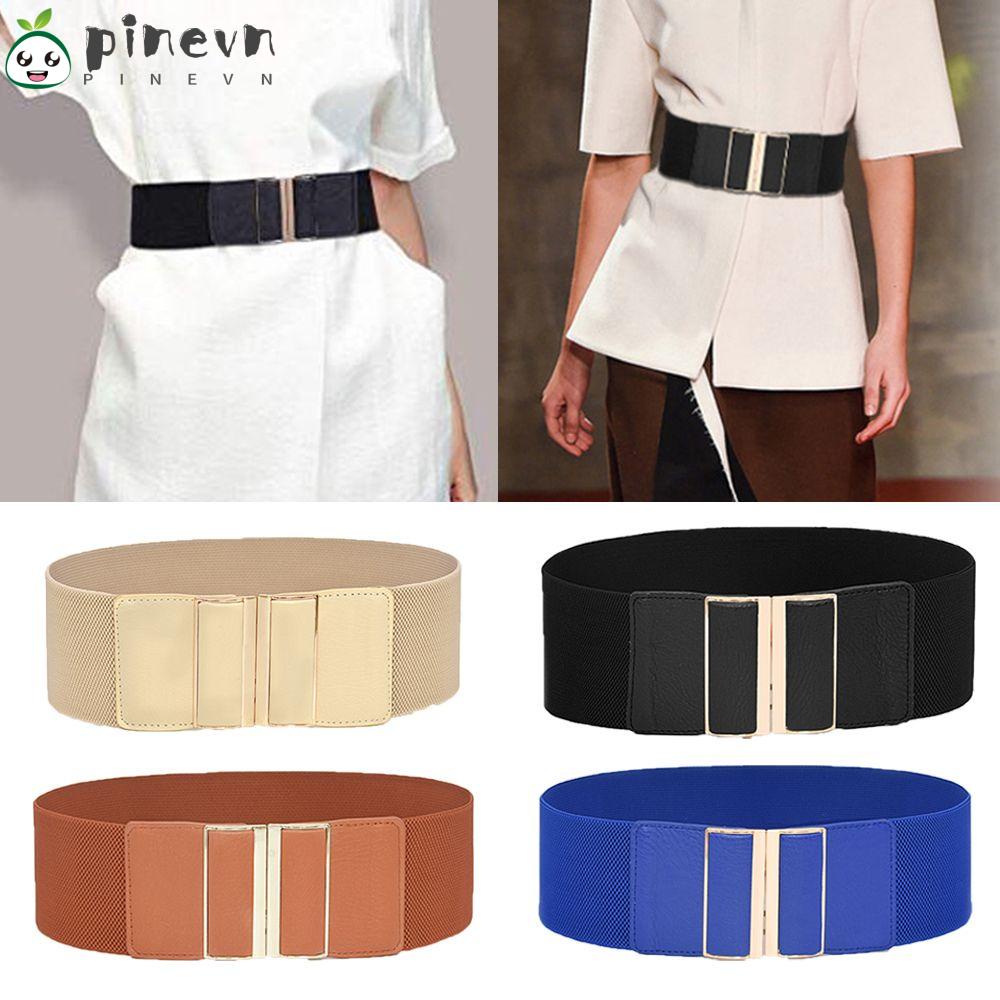 PINEVN Thắt Lưng Co Giãn Kiểu Dáng Đơn Giản Hợp Thời Trang
