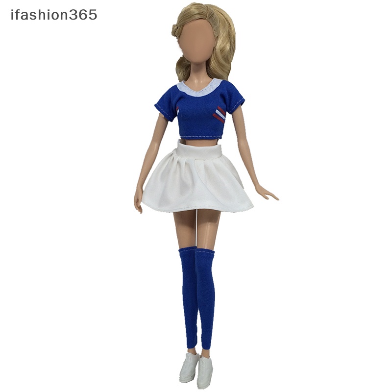 1 Bộ Đồ Thể Thao Ngắn Tay Thời Trang Cho Búp Bê ifashion365