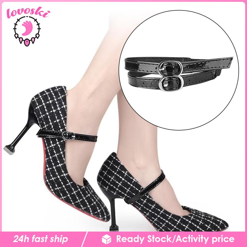 Dây Da Đeo Giày Chống Trượt Có Thể Điều Chỉnh Tiện Dụng Cho Nữ