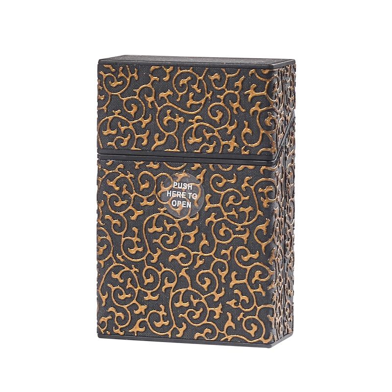Set 20 Hộp Đựng Thuốc Lá Nắp Lật Tự Động Chống Áp Suất Chống Ẩm Họa Tiết Tangcao