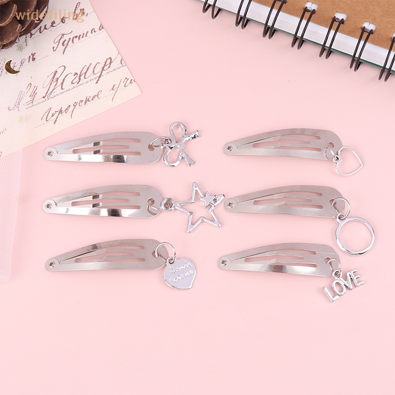 Set 2 Kẹp Tóc Kim Loại Cá Tính Cho Nữ