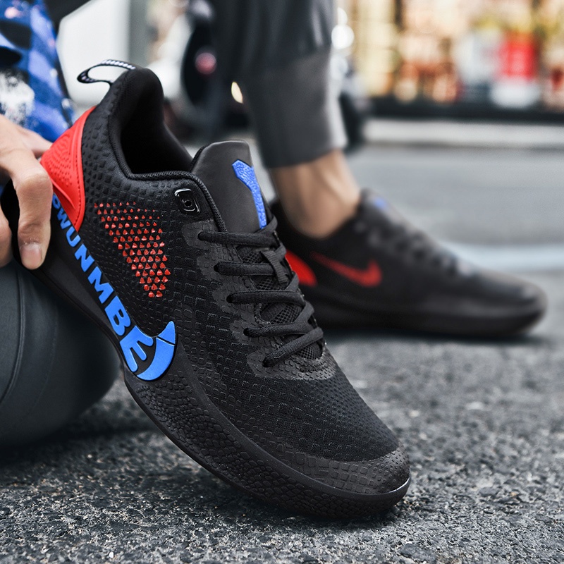 【Mamba Kobe】Giày bóng rổ thể thao nam và nữ, cặp đôi tuổi teen giày thường ngày trong khuôn viên trường giày chạy bộ Size: 36-45