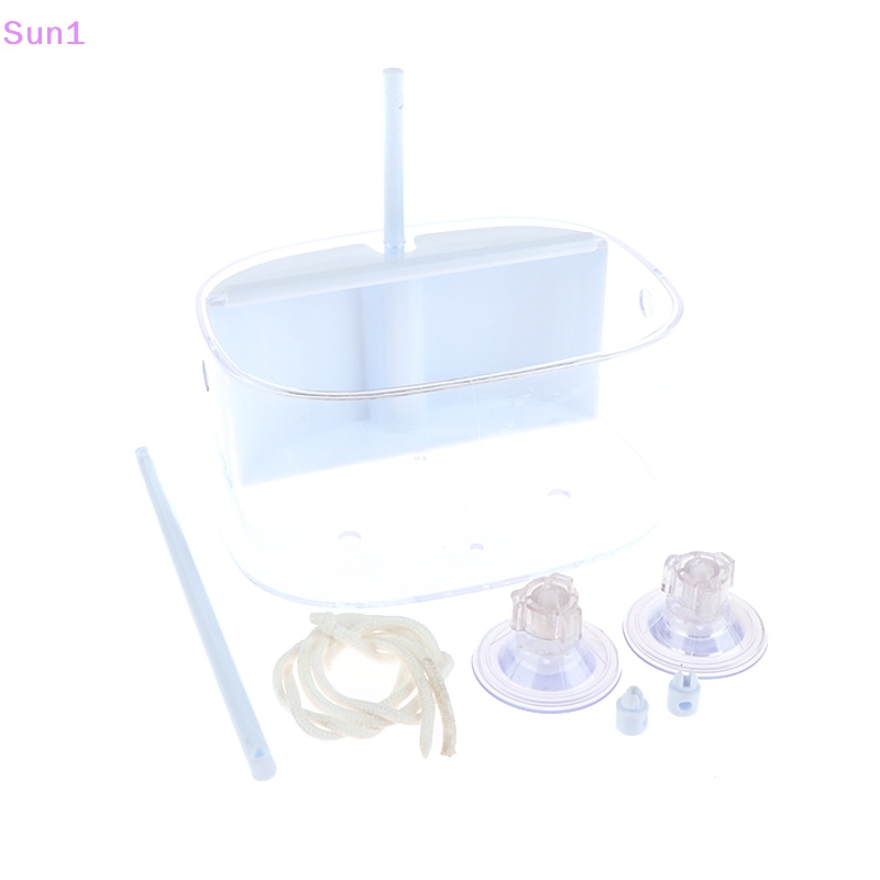 Sun1 > Khay Đựng Hạt Giống Gắn Cửa Sổ Acrylic Trong Suốt Hình Oval Có Giác Hút Mạnh Cho Chim Hoạt Động Ngoài